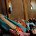 India, Srinagar: Kasmíri nők imája a Dzsamija Maszdzsid mecsetben