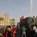 A tiltakozó megmozdulás békésen indult az egyiptomi legfelsőbb bíróság belvárosi épülete előtti téren, majd a tömeg elkezdett felvonulni egy úton.