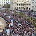 Több százezren vonultak az utcára Alexandriában, ahol az eddigi legnagyobb, keddi tüntetésen százezren vettek részt