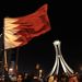 Bahrein, Manama. Estére a tüntetőké lett a Gyöngy tér.