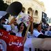 Az elmúlt hetek viszonylagos nyugalma után már zsinórban a második napon tüntetnek Tuniszban