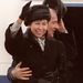 1986. október 13. A főtitkári házaspár távozóban Izlandról.
