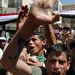 Ellenzéki tüntetők Szanaában