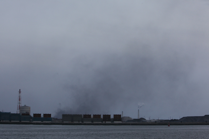 Még mindig észlelni a füstöt a kikötőben