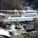 Cunami által házak közé lökött a komp észak-kelet Japánban