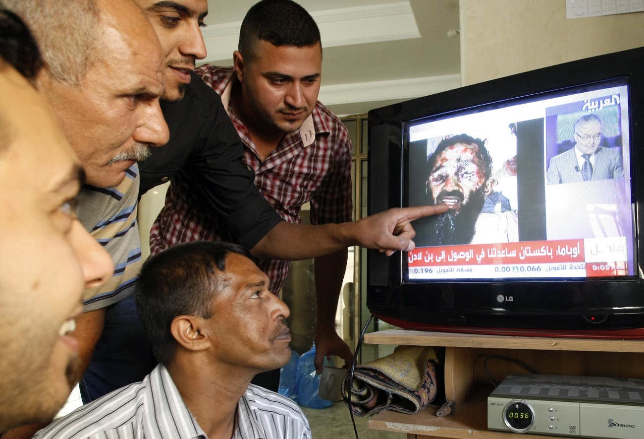 Több arab televízió is bemutatta a képet.