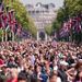 Jókora ünneplő tömeg gyűlt össze Londonban