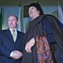 2008. november 1. Putyin Moszkvában fogadta Kadhafit.