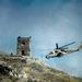 1988. május 22. MI-24 harci helikopter köröz egy hegyi őrállomás körül Afganisztánban. A szovjet haderő 1979-től több, mint százezer katonával volt jelen a térségben, egészen 1989-es végéig.