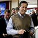 Rick Santorum, az iowai meglepetésember New Hampshire-ben már nem volt eredményes, 9 százalékos eredménye még a várakozásoktól is elmarad.