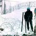 Kemény tél az egyik boszniai ENSZ  bázison, 1993-ban.