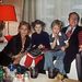A hatéves Marine Le Pen szüleivel és két nővérével 1974-ben párizis lakásukban.