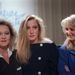 Jean-Marie Le Pen három lánya egy tévéműsor forgatásán 1988-ban. Marine két évvel korábban lépett be a Nemzeti Frontba.