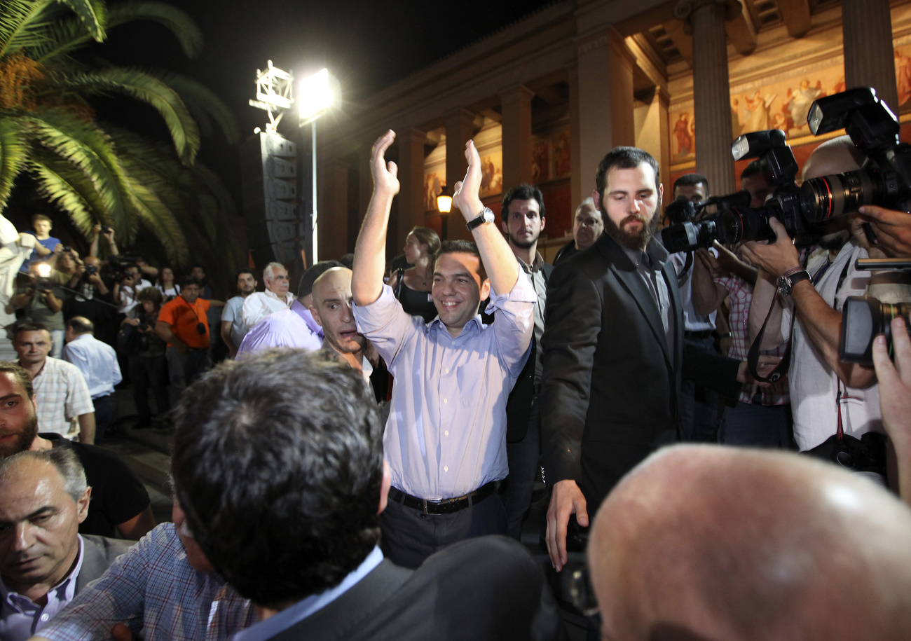 Cíprasz köszönetét fejezte ki a rá és pártjára szavazó választóknak, azért hogy a második legnagyobb parlamenti párttá tették őket.