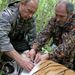 A szibériai tigrist jelölő Putyin.