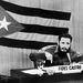 Fidel Castro beszédet mond a rakétaválság idején. A kép 1962. októberében készült.