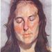 Lucian Freud: Woman with eyes closed