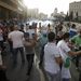 A tüntetők Szíria és libanoni szövetségesei ellen tiltakoztak, attól tartva, hogy a szíriai konfliktus átterjedhet az országra.