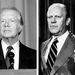 1976: Jimmy Carter és Gerald Ford 297-240 az elektorok megoszlása