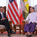  A látogatás célja, hogy az amerikai vezetés támogatásáról biztosítsa a Thein Szein elnök által a katonai uralom 2010 novemberi vége óta megkezdett reformfolyamatot.