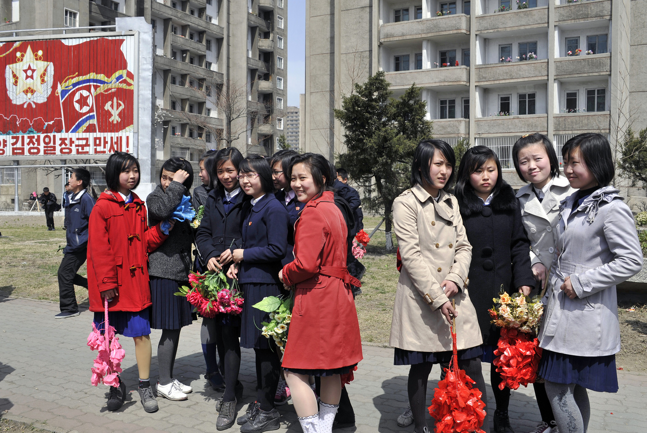Szénerőmű termel Phenjanban. 