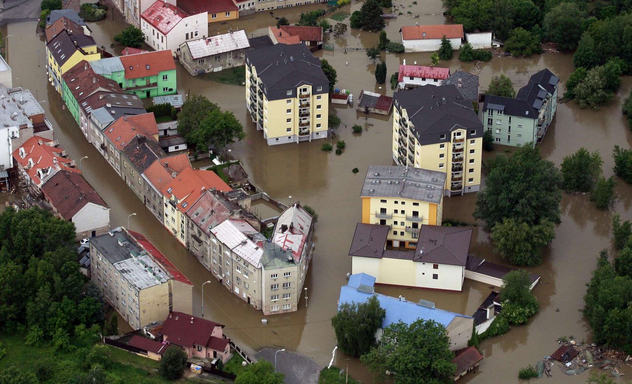 Utcatisztítás Passauban.