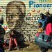 Minden Mandela-graffiti kultikus hellyé alakult a városban