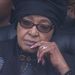 Winnie Mandela a lelátón