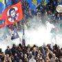 Az Ukrajinszka Pravda ukrán hírportál szerint az összecsapásban feltűntek Dmitro Korcsinszkij Testvériség nevű neonáci szervezetének tagjai is, saját zászlajuk alatt.