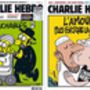 Néhány, a felzúdulást keltett Charlie Hedbo címlapok közül. Kapcsolódó cikkünkben olvashatnak róla, mi volt a baja az arab világnak a francia lappal.