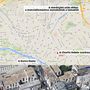 Egy térkép Párizs belvárosáról, amin a merénylet helyszínét jelöltük.