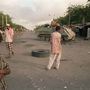 Szomáli gyerekek az amerikai és pakisztáni hadsereg beavatkozása ellen tartott demonstráción 1993-ban.