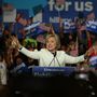 Hillary Clinton beszéde a szuperkedden a Ice Palace Filmstudió csarnokában