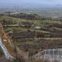 A dupla kerítés a görög-macedón határnál