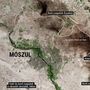 A Landsat napokban készült műholdfelvételén látszik, hogy Moszul körül sok területet gyújtottak fel. A New York Times nyomán jelöltük a térképen az Iszlám Állam területét és a harcoló csapatok elhelyezkedését a városhoz képest.