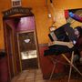 Szavazók a chicagói Don Rafa mexikói étteremben kialakított szavazóhelyiségben