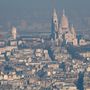 A Sacre Coeur a Montparnasse toronyból nézve.