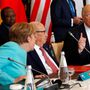 Trump és Merkel néznek össze a taorminai G7-csúcson