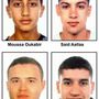 A spanyol rendőrség négy fiatalt keresett, 
három marokkói származású gyanúsított  holttestét azóta azonosították. őket a biztonsági erők Cambrilsban lőtték le. Köztük volt a 17 éves Moussa Oukabir, a 18 éves Said Aallaa, és a 24 éves Mohamed Hychami. A negyedik gyanúsítottat, Younes Abouyaaqoubet továbbra is keresik, a spanyol rendőrség szerint ő vezethette a furgont.