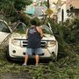 San Juan, Puerto Rico fővárosa. A vihar szerdán érkezett meg a városba.
