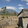 Datah falu a vulkán lábánál