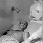 A szovjet tévéadásban bemutattak néhány felvételt a kórházban ápoltakról is.