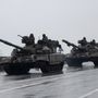 Tankok Mariupol közelében 2022. február 24-én