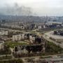 Mariupol az Ukrajna elleni orosz katonai invázió alatt 2022. április 12-én