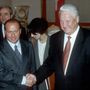 Moszkvai kormányfői látogatás Borisz Jelcinnél, Oroszország elnökénél 1994. októberében
