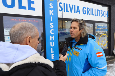 Silvia Grillitsch és édesanyja