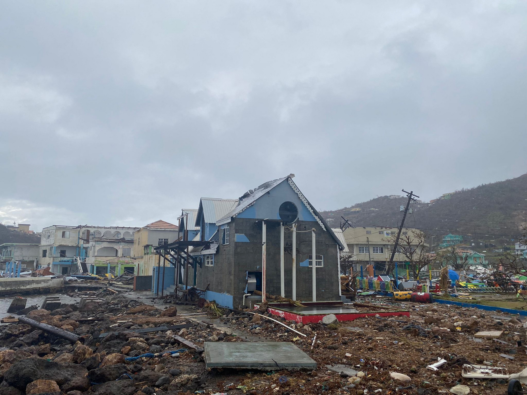 Saint Vincent, Grenadine-sziget 2024. július 5-én