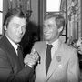 Jean-Paul Belmondo és Alain Delon 1980. szeptember 23-án, Párizsban
