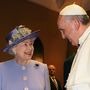 Vatikán, 2014. április 3. II. Erzsébet és Ferenc pápa