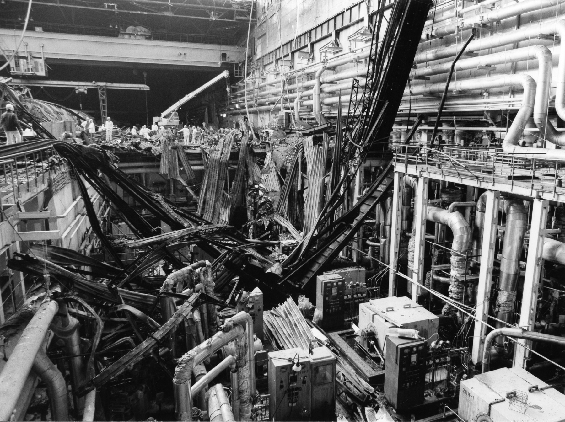 Vidámpark a csernobili erőműtől két kilométerre lévő evakuált városban 1995. novemberében Pripjaty, Ukrajnában 